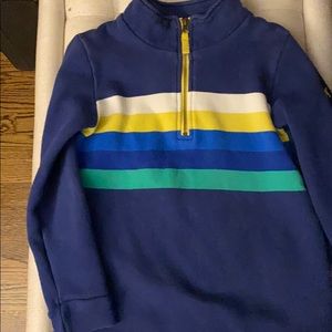 Mini Boden quarter zip sweatshirt size 7-8